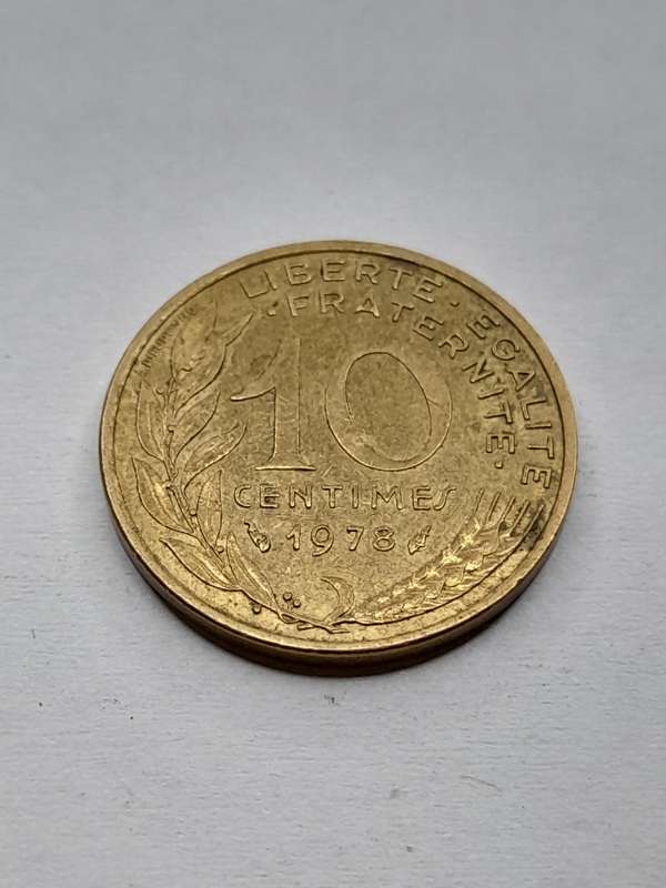 France 10 centimes 1971
