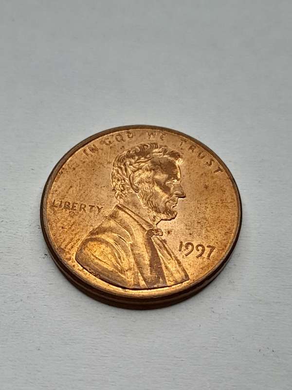 United States of America one cent 1997