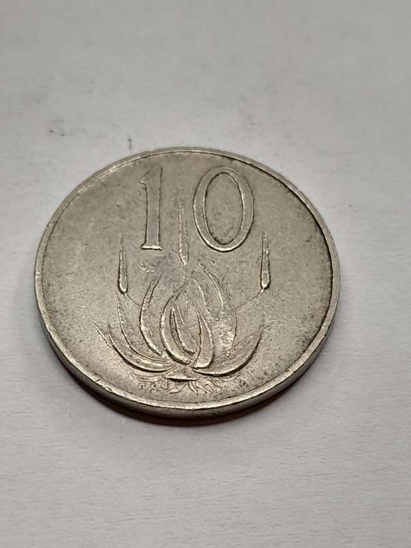 South Africa 1966 10 cents