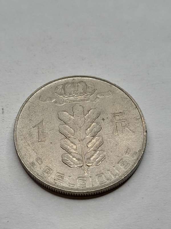Belgium 1955 1 franc