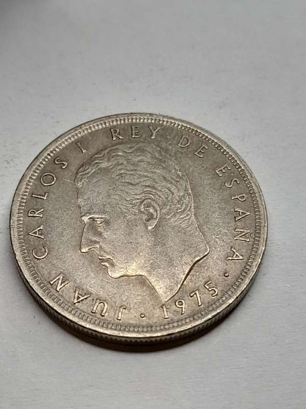 Spain 5 pesetas 1975