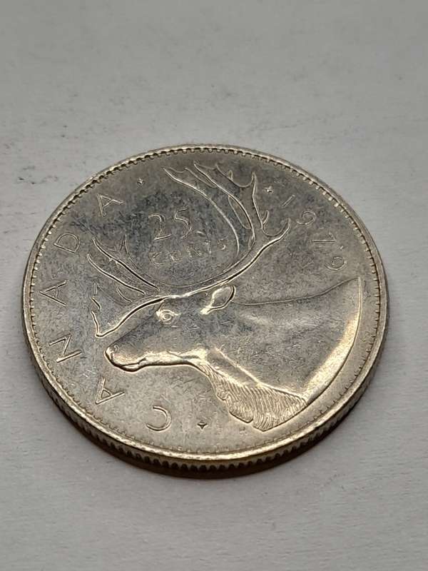 Canada 25 cents 1979