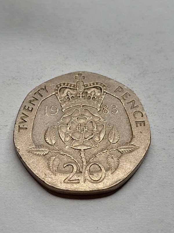 United Kingdom 1983 20 pence
