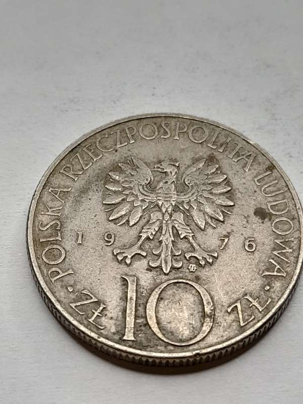 Poland 10 zlotych 1976