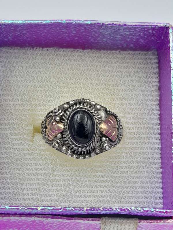 Sterling silver ladies ring Size: P.5 NO BOX