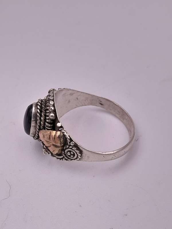 Sterling silver ladies ring Size: P.5 NO BOX