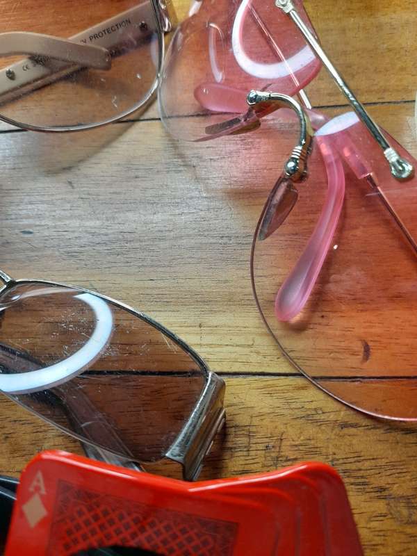 Collection of costume eyewear