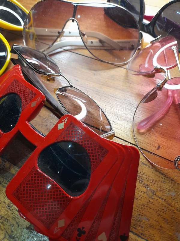 Collection of costume eyewear
