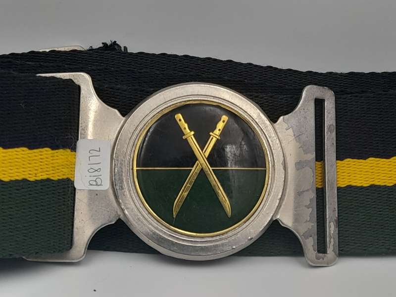 South Africa infantry SADF Infantry school stable belt