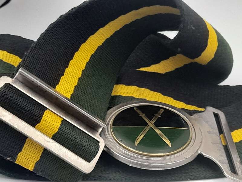 South Africa infantry SADF Infantry school stable belt
