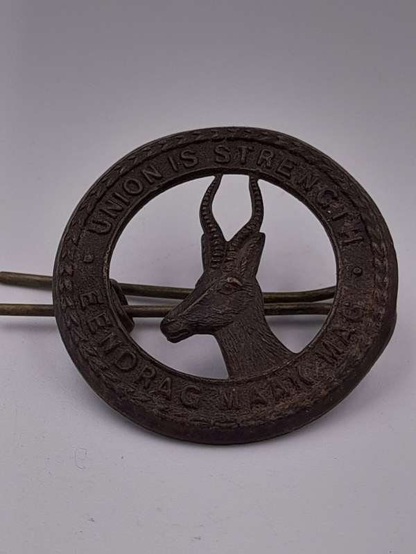 Union is strength Eendrag maak mag badge