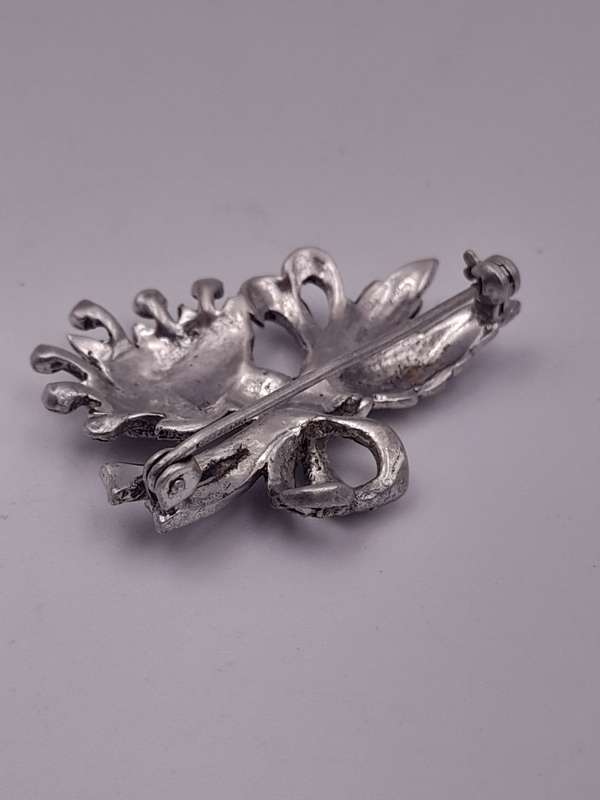 Sterling silver brooch