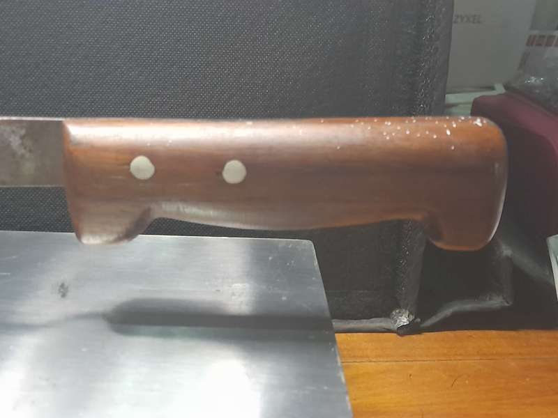 Antique biltong cutter