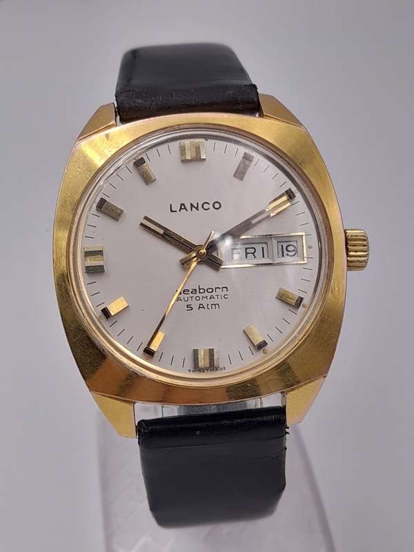 Lanco seaborn 35mm ex crown 42mm lug to lug