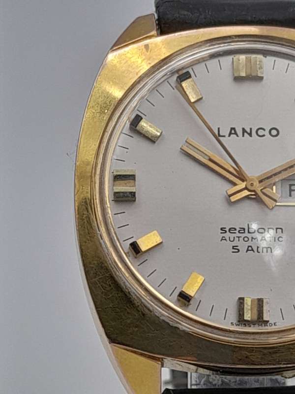 Lanco seaborn 35mm ex crown 42mm lug to lug