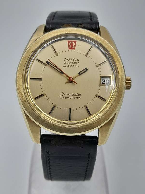 Omega seamaster chonometer 36mm ex crown 41mm lug to lug