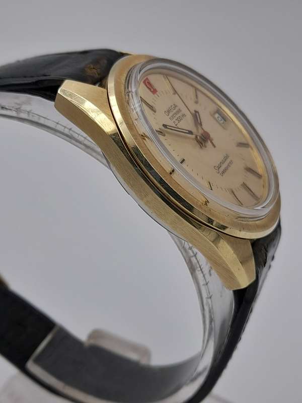 Omega seamaster chonometer 36mm ex crown 41mm lug to lug