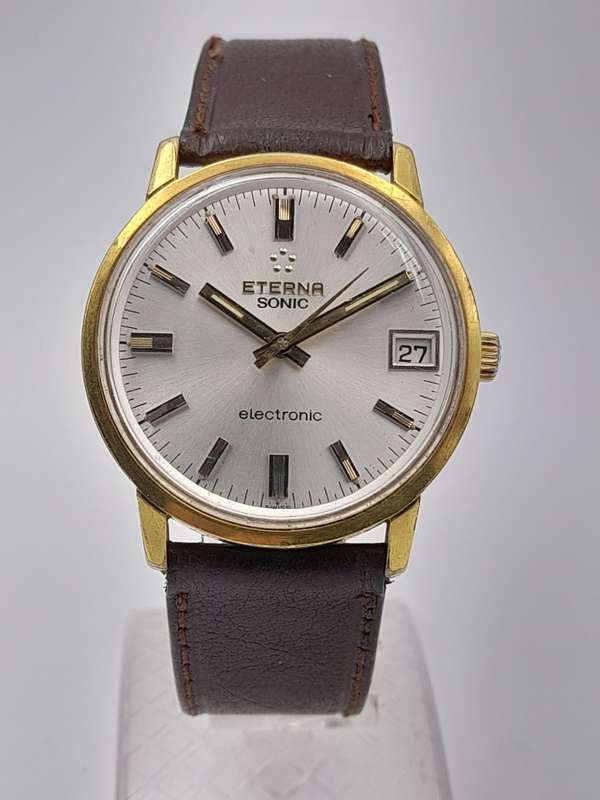 Eterna Sonic 34mm ex crown 39mm lug to lug