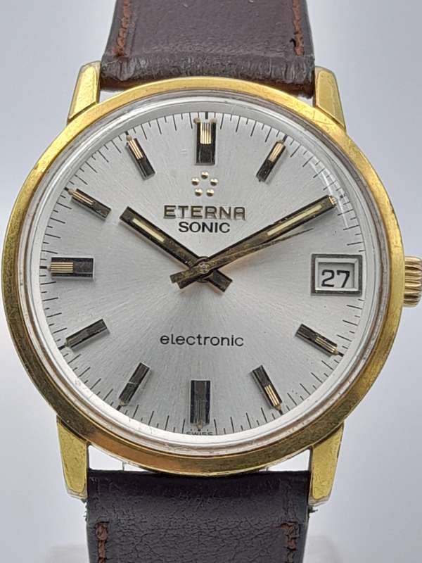 Eterna Sonic 34mm ex crown 39mm lug to lug