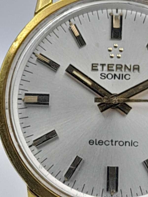 Eterna Sonic 34mm ex crown 39mm lug to lug