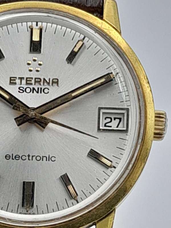 Eterna Sonic 34mm ex crown 39mm lug to lug