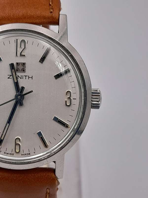 Zenith surf REF nr: 01.1280.360 34mm ex crown 40mm lug to lug