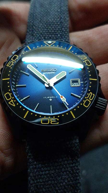 Custom Mod watch brand new built 42mm ex crown 45mm lug to lug