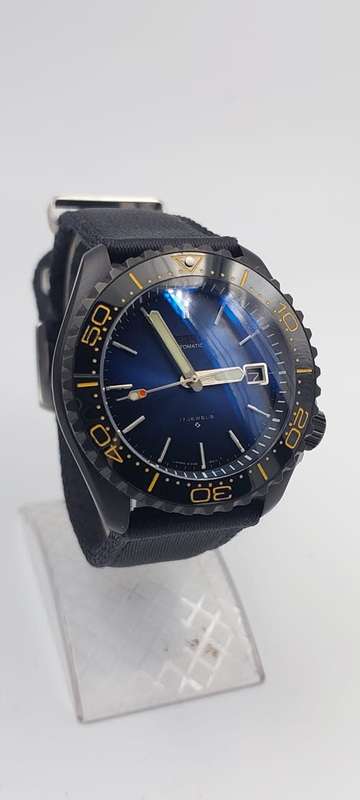 Custom Mod watch brand new built 42mm ex crown 45mm lug to lug