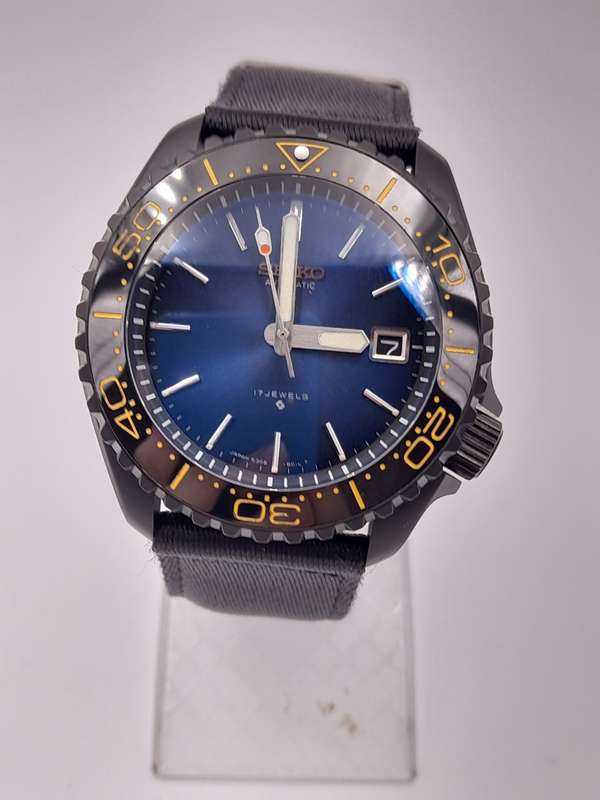 Custom Mod watch brand new built 42mm ex crown 45mm lug to lug
