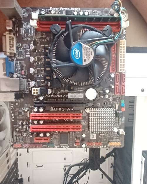 Intel i3 Motherboard H55 HD + cpu + 4gb ram