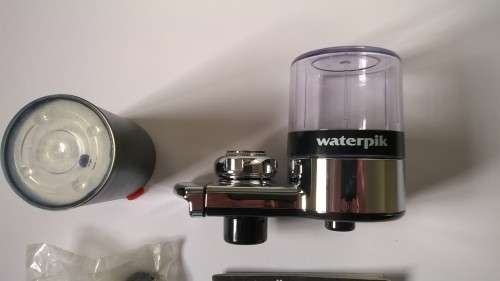 Instapure Water Filter Clear and Chrome