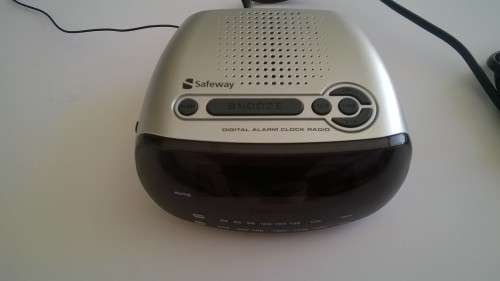 Safeway digital alarm clock
