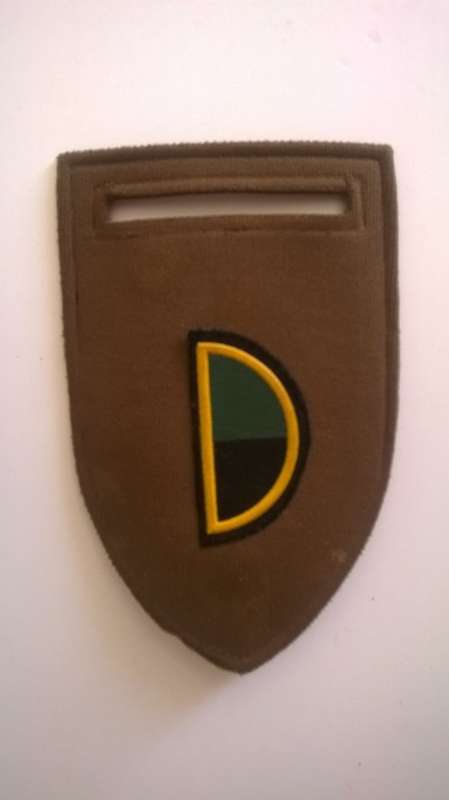 61 MECHANISED SHOULDER FLASH