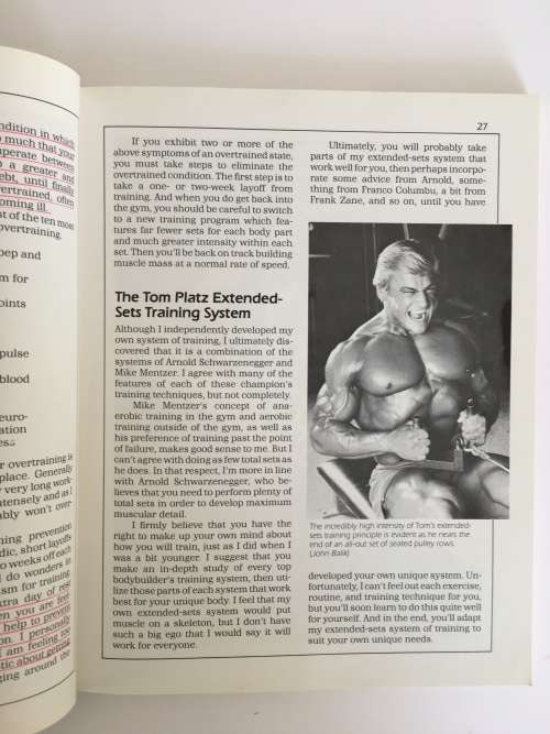 PRO STYLE BODYBUILDING BY TOM PLATZ (VINTAGE)