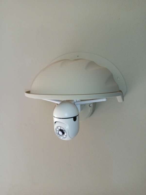 Universal Weather Resistant Cover for CCTV Cameras and Lighting Fixtures