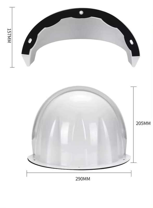 Universal Weather Resistant Cover for CCTV Cameras and Lighting Fixtures