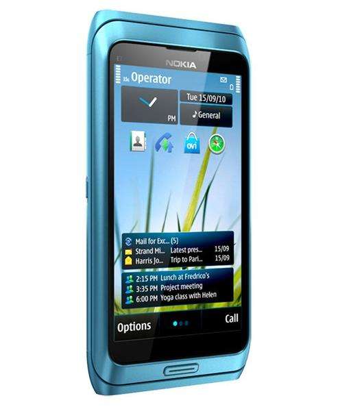 NOKIA E7 -00 Blue Factory Unlocked 16GB 8MP CAMERA Smartphone