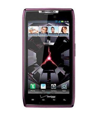 Motorola XT912 DROID RAZR UNLOCKED-purple 16GB Verizon Smartphone