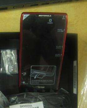 Motorola XT912 DROID RAZR UNLOCKED-red 8.0MP 4.3'' 16GB Verizon Smartphone