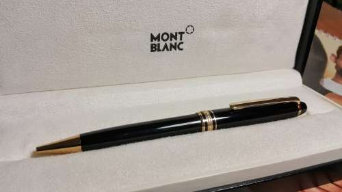 SapphireCoastJewels - Mont Blanc Meisterstuck - Gold-Coated Classique Ballpoint Pen