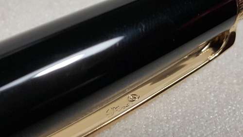 SapphireCoastJewels - Mont Blanc Meisterstuck - Gold-Coated Classique Ballpoint Pen