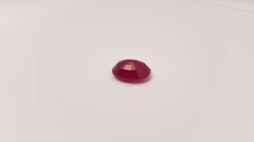 SALE!!!!     4.00ct CERTIFIED NATURAL Ruby - Purplish Red