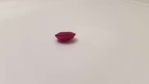 SALE!!!!     4.00ct CERTIFIED NATURAL Ruby - Purplish Red