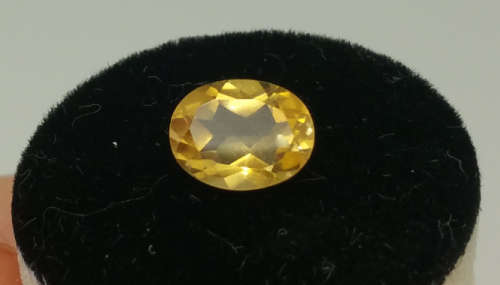 RARE Golden Yellow Brazillian Sapphire - 1.21cts