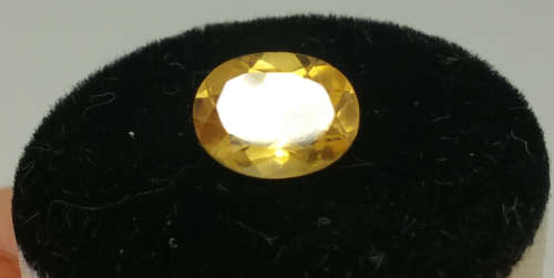 RARE Golden Yellow Brazillian Sapphire - 1.21cts