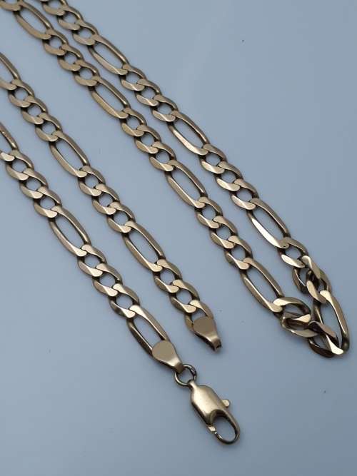 9ct SOLID Gold Mens Neck Chain - PRE-OWNED