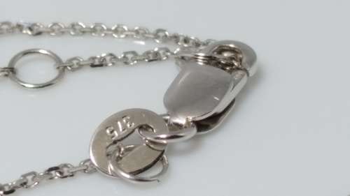 9ct White Gold Ladies Neck Chain - Variable Lengths