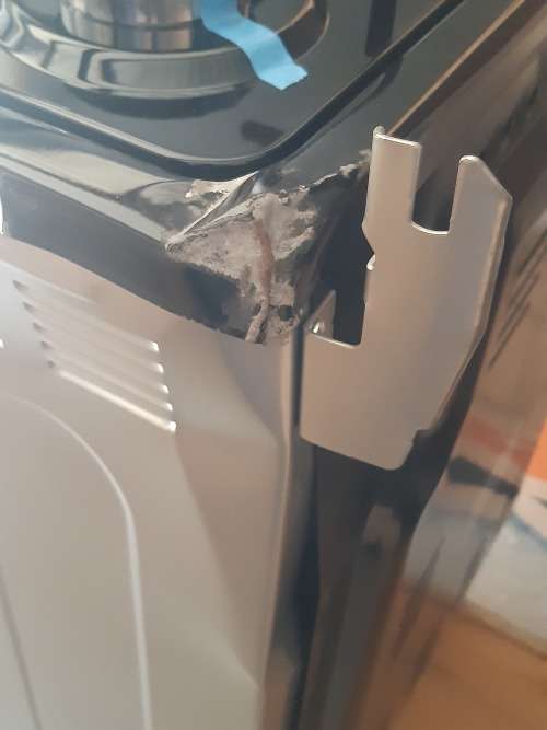 Brand new 4 Burner Gas Stove  with Gas Oven Damaged in Transit