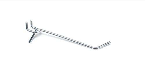 Bulk Pack of  100 Pegboard Hooks 100mm x3.5mm