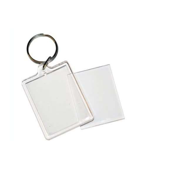 PHOTO KEY RING BLANKS BULK PACK  40MM X X40MM